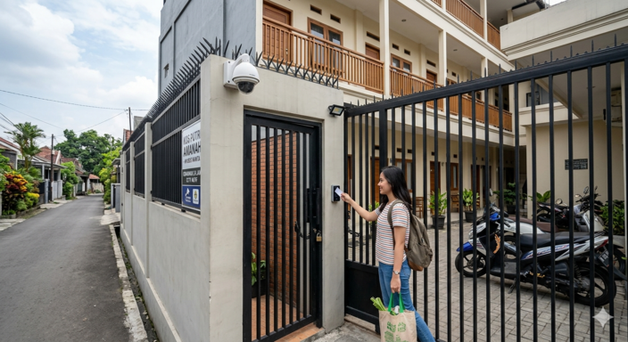 Meningkatkan Keamanan Kos Kosan